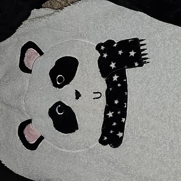 Panda Warm Fleece Pajama Set - Picture 3 of 9
